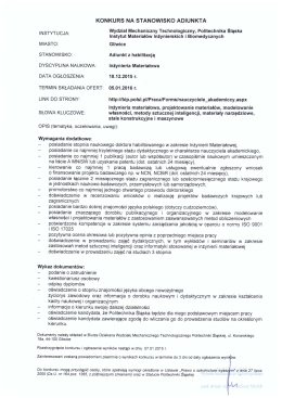 Wydział Mechaniczny Technologiczny, Politechnika Śląska