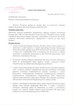 Zapytanie ofertowe