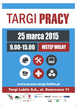 Targi Pracy organizowane przez Targi Lublin S.A.