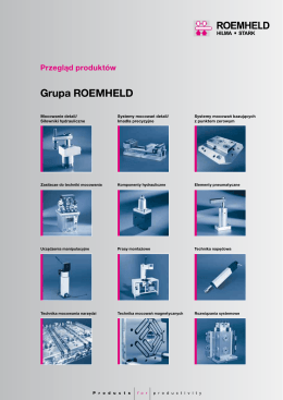 Grupa ROEMHELD - Hilma