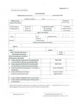 (pieczątka schroniska/Oddziału j