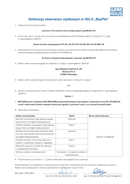 panicLock 179, zamek do drzwi ewakuacyjnych wg DIN EN 179