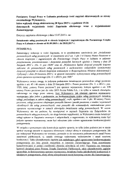 Odpowiedzi na pytania dotyczące zapytania ofertowego na