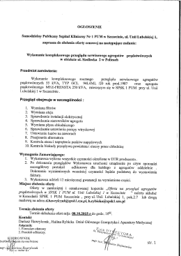 Szczegóły ogłoszenia