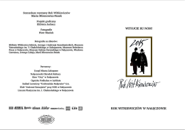 Pobierz zaproszenie - Muzeum Lubelskie w Lublinie