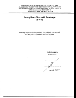 SZCZEGÓŁOWE WARUNKI PRZETARGU (pdf
