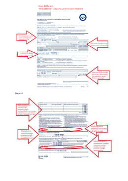 Strona 2 Wz&oacute;r deklaracji "PRACOWNIK"
