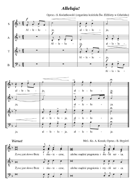 Stanisław Kwiatkowski Alleluja