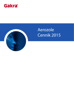 Aerozole Cennik 2015