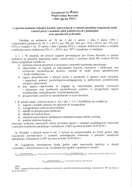 13/2015 w sprawie ustalenia rodzaj&oacute;w koszt&oacute;w