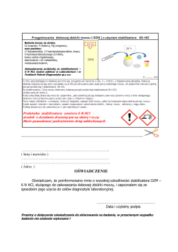 pobierz - Laboratorium Medyczne LOMA Sp. z oo