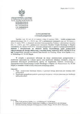 więcej - Urząd Morski w Słupsku