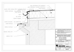 ad-03 detal gzymsu przybudówek