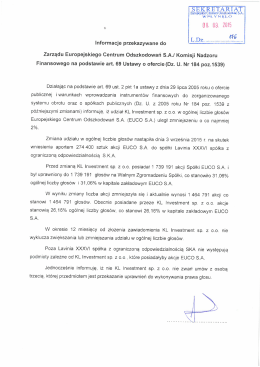 Załącznik nr 2 - Europejskie Centrum Odszkodowań