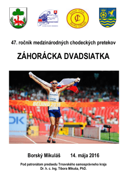 Propozície - Slovenský atletický zväz