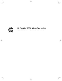 HP DeskJet 3630 All-in-One series
