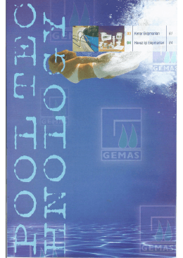 03-Havuz Kenar Ekipmanları 2016 Fiyat Listesi