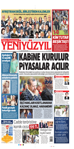 E-Gazete Oku - Yeni Yüzyıl Gazetesi