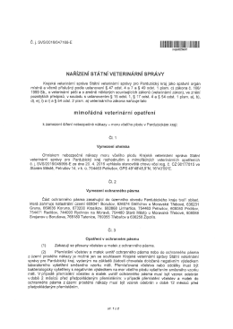 Page 1 Č. j. SVS/2016/047166-E |||||||||||||||||||||||||| swspes6259ef41
