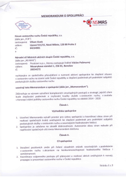 Memorandum-o-spolupr&aacute;ci-Forum-cestovn&iacute;ho-ruchu