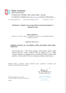 zde ke stažen&iacute; - Obec Husinec
