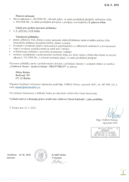 Výběrové řízení na obsazení pracovní pozice Mzdová/ý účetní