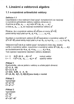 2. Vektory - Courseware