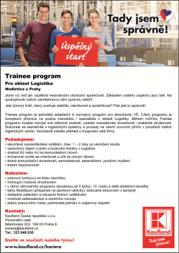 Trainee program