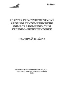 příručka - Výzkumný a zkušební letecký ústav