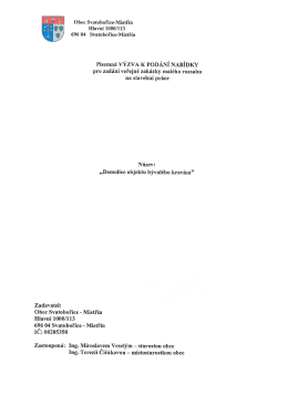 zde ke stažení - Obec Svatobořice