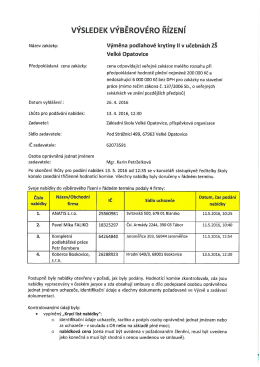 ZDE - Základní škola Velké Opatovice