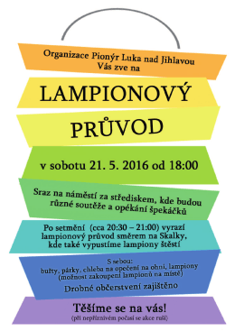 Lampionový průvod - Luka nad Jihlavou