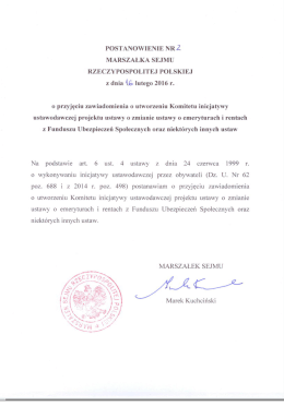 Zeskanowane obrazy - Dobra emerytura?