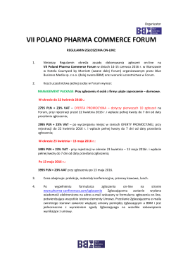vii poland pharma commerce forum