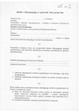 Załącznik nr 2 do umowy