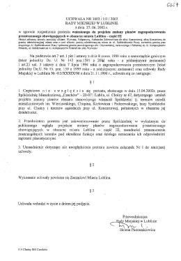 Page 1 Page 2 GÉ TÉ Załącznik Nr 1 do Uchwały Nr 1603 / LII/2002