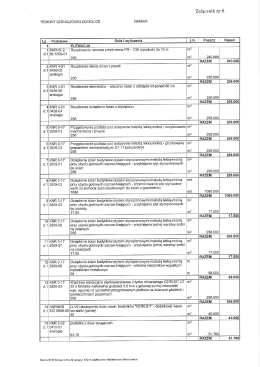 Page 1 Załącznik nr 6 REMONT LEŚNICZÓWKI GOGOLICE OBM