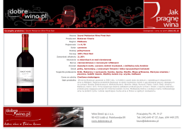 Szczegóły produktu | Secret Moldavian Wine Pinot