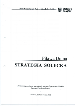 strategia rozwoju wsi