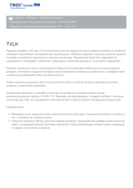 Print page Typ TVLK Link - TROX BSH Technik Polska Sp. z oo