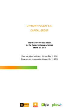 cyfrowy polsat sa capital group