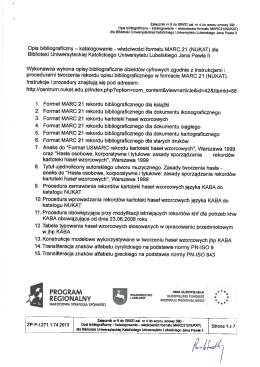 ujednolicony zał. nr 9 do SIWZ