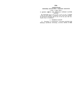 Page 1 1206, ZARZĄDZENIE M&Auml;NISTRA R&Aacute;GHLNH CHWA H
