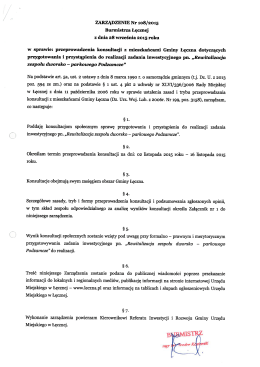 ZARZĄDZENIE Nr 108/2015