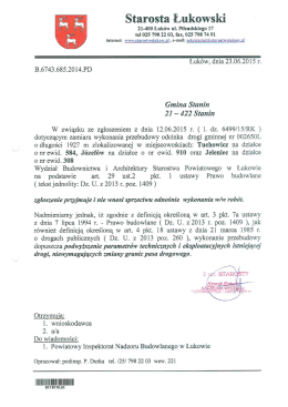 Zgłoszenia robót