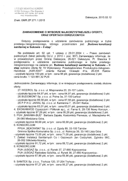 Znak:.GMR.ZP.271.1.2015