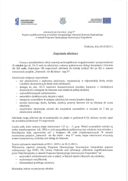 Zapytanie ofertowe