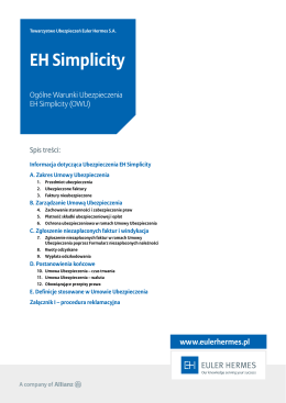 EH Simplicity - Jak działa ubezpieczenie Simplicity?