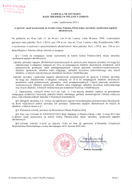 uchwala RM Polanica