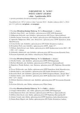 plik z zarządzeniem